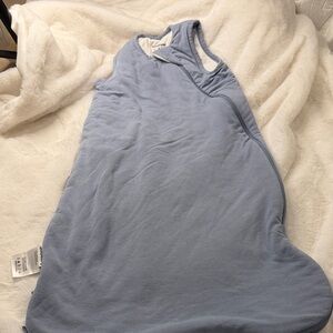 Bubble Panda Blue Sleeveless Baby Sleeping Bag